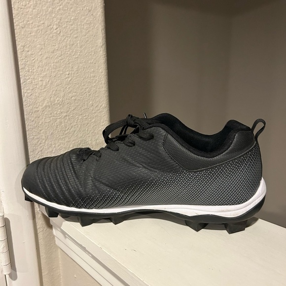 Riddell Edge Low Football Cleat Men's Size 11.5 Black, 9461MBKWT - Picture 5 of 12